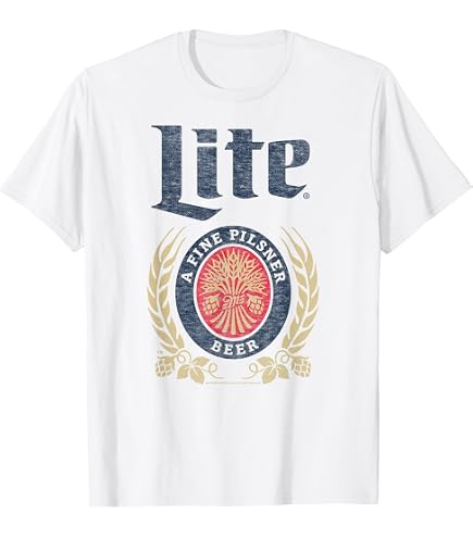 Amazon.com: Miller Lite Mens Beer Shirt - Miller Beer High Life